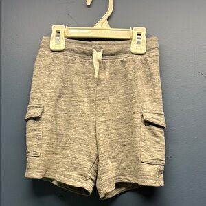 Gray Cargo Shorts